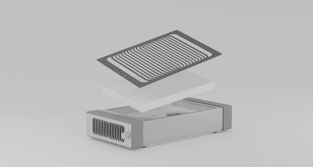 SheMax Pro Dust Collector - Grey with efficient dust capture and free shipping for a cleaner workspace.