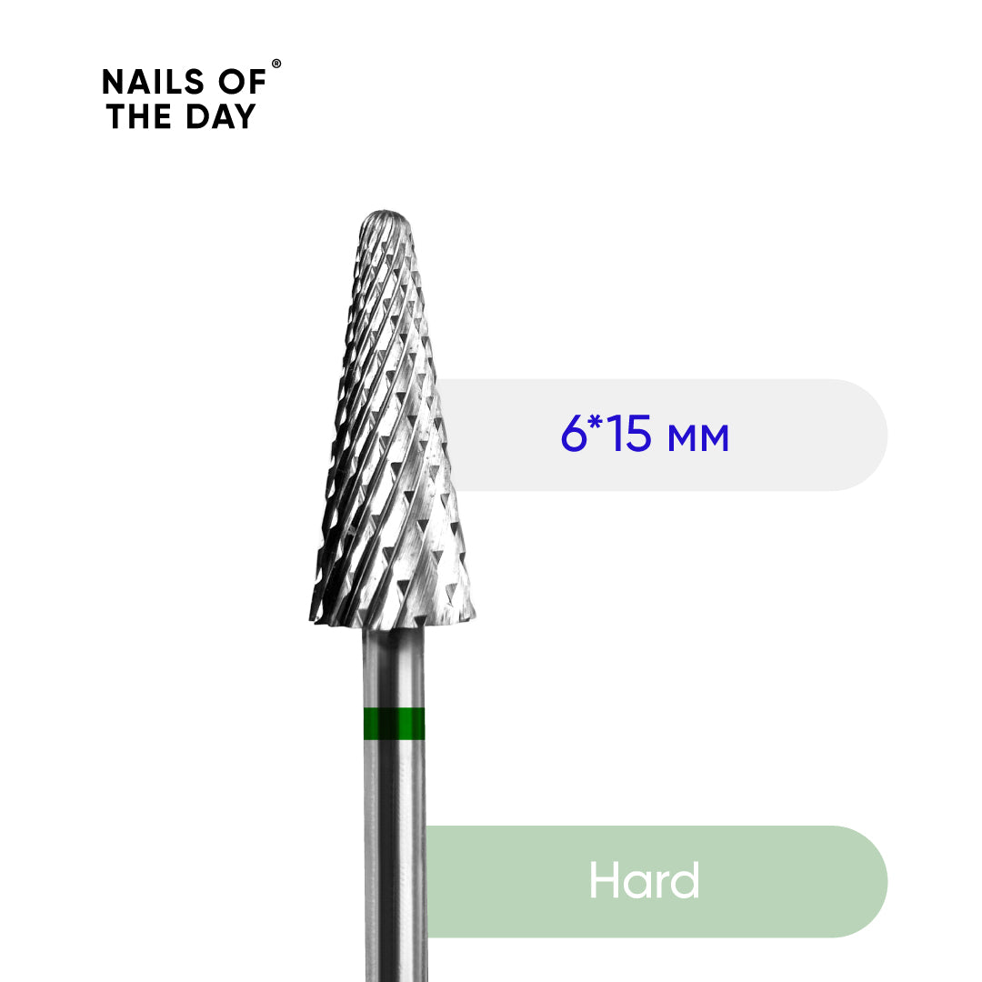 NailsOfTheDay Carbide Bit, Cone shape