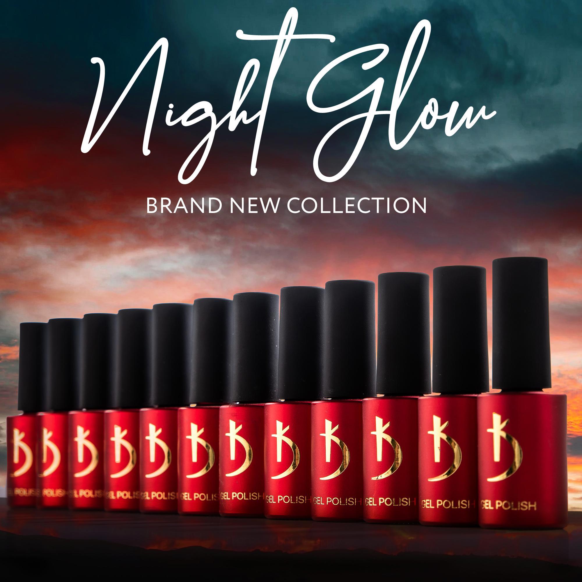 KODI Night Glow Gel Polish Gel, 7 ml
