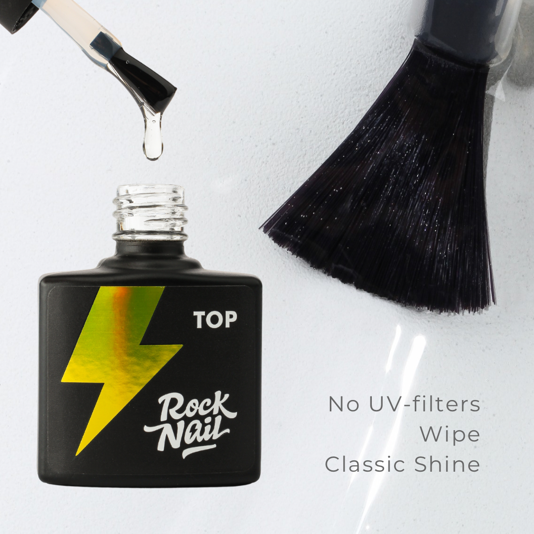 RockNail Clear Top Coat 10ml