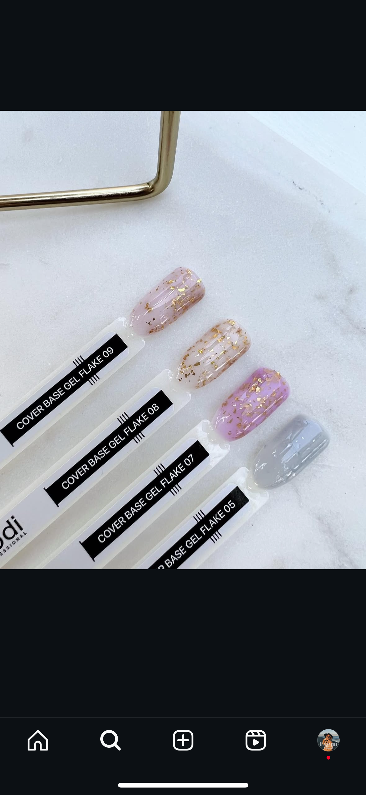 KODI "Flake" Rubber Base Gel, 7ml