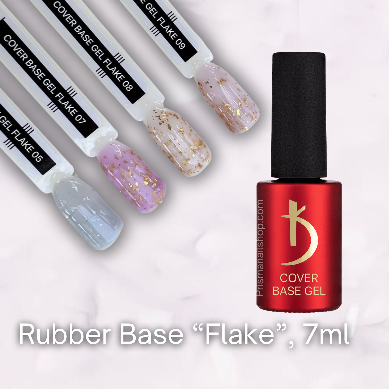 KODI "Flake" Rubber Base Gel, 7ml