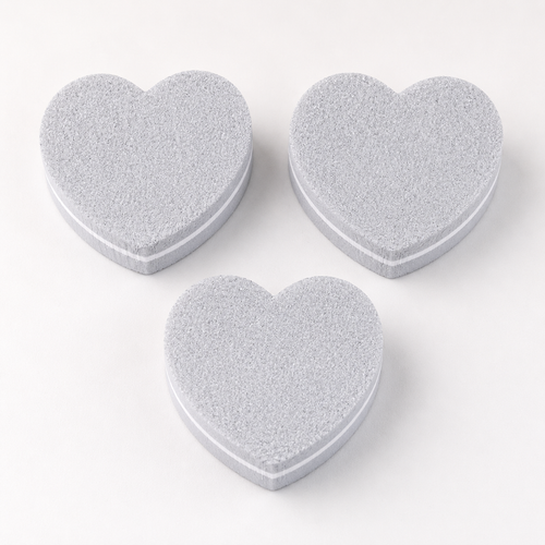 Disposable Heart Buff Files, 50pcs