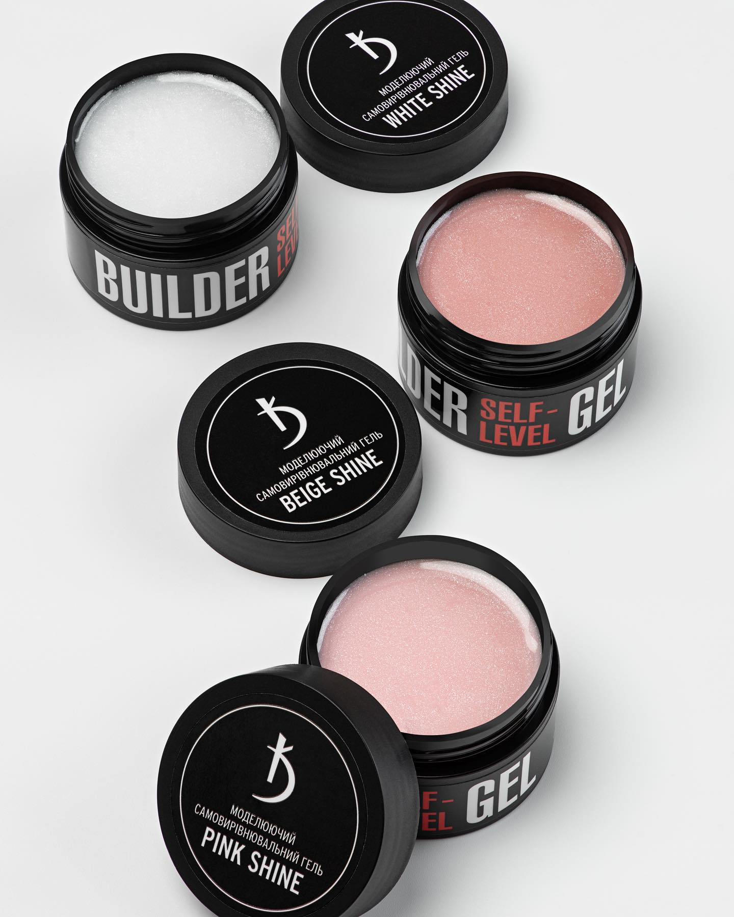 KODI Builder self-level Shimmer gel, 30 g
