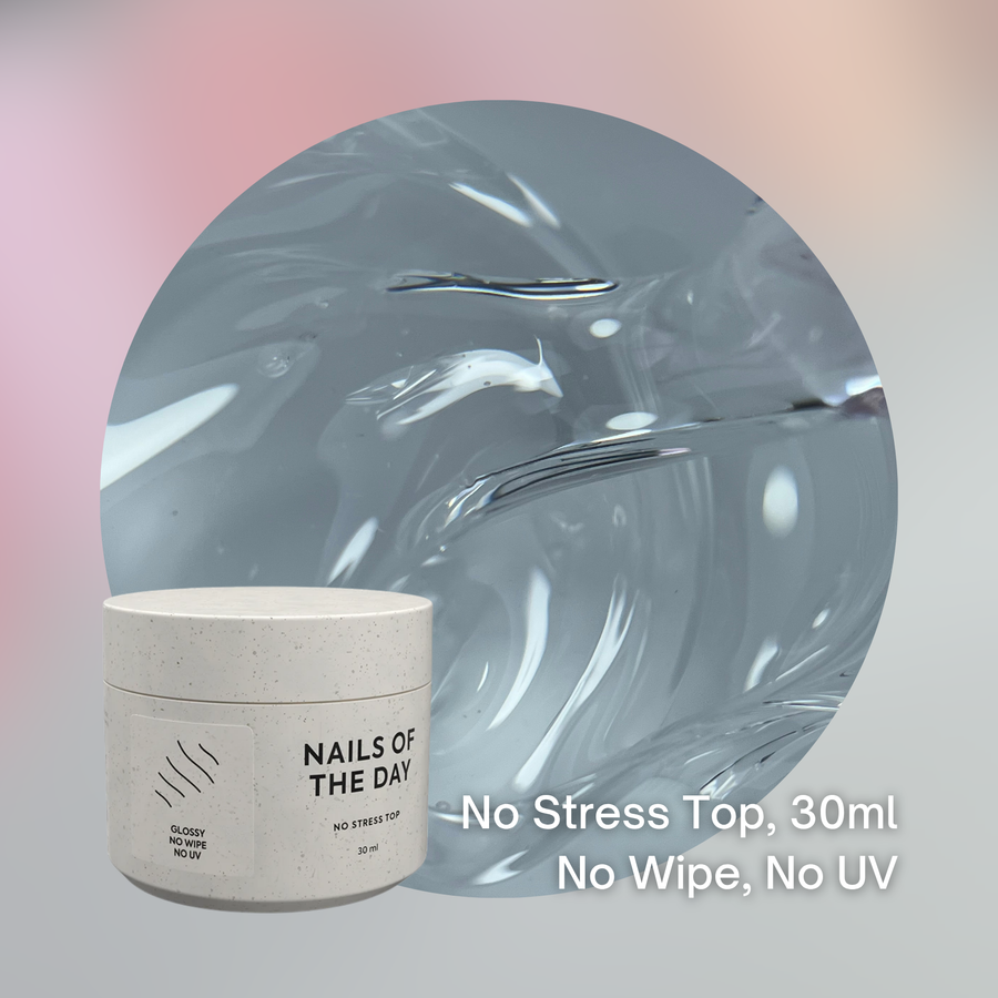 NAILSOFTHEDAY No Stress Top Coat, UV-free