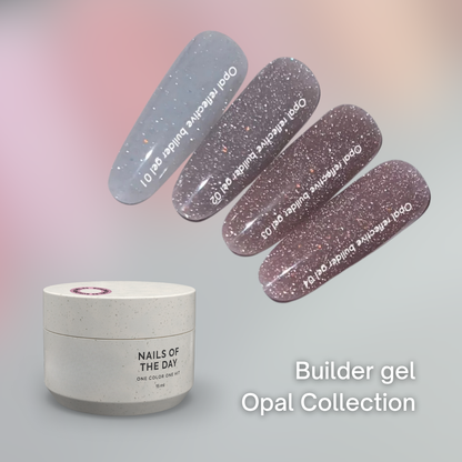 NAILSOFTHEDAY Opal Builder gel, 15ml