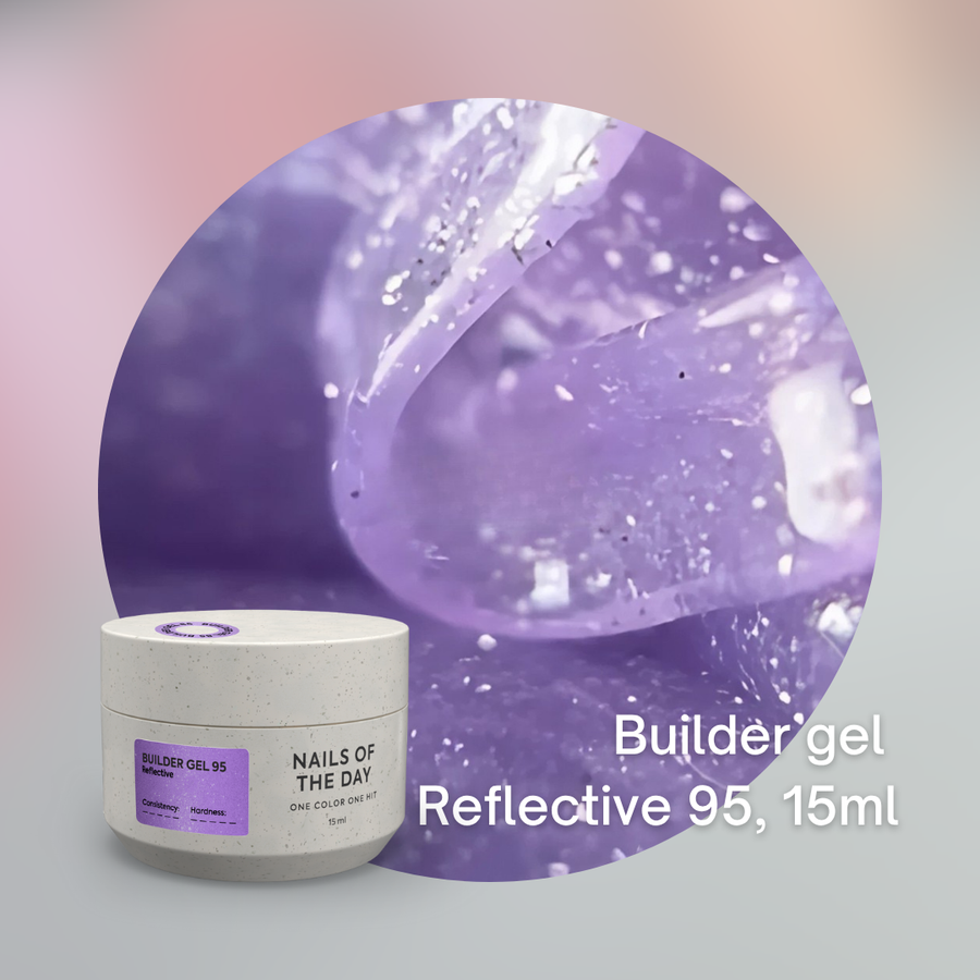 NAILSOFTHEDAY Reflective Builder gel, 15ml