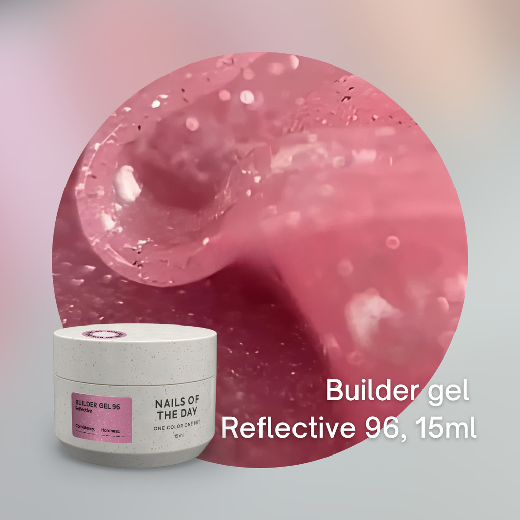 NAILSOFTHEDAY Reflective Builder gel, 15ml