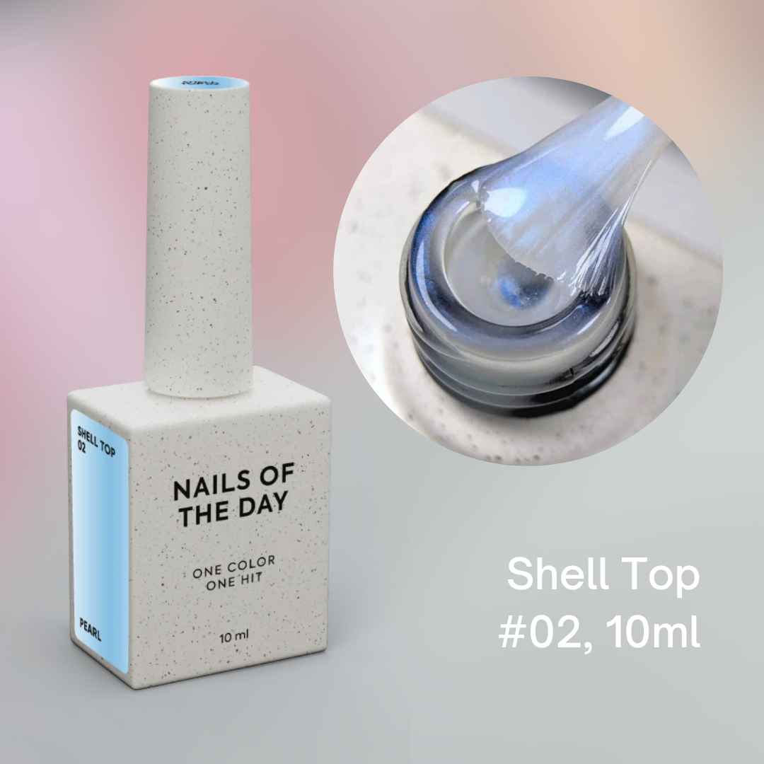 NAILSOFTHEDAY Shell Top Coat , 10 ml