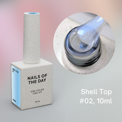 NAILSOFTHEDAY Shell Top Coat , 10 ml
