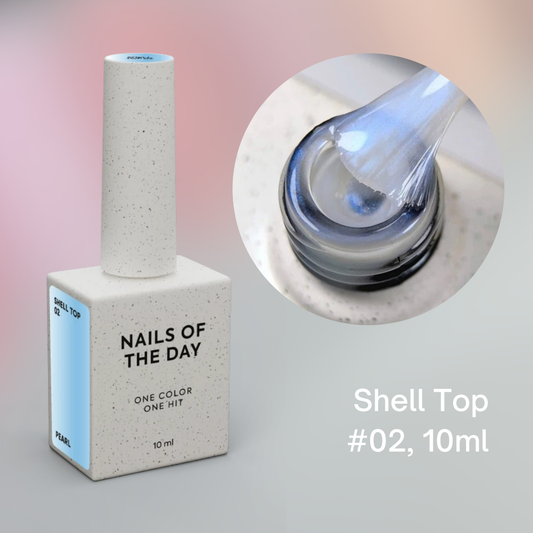 NAILSOFTHEDAY Shell Top Coat , 10 ml