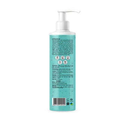 Shelly Cooling Foot Gel with Menthol & Mint Oil, 200 ml