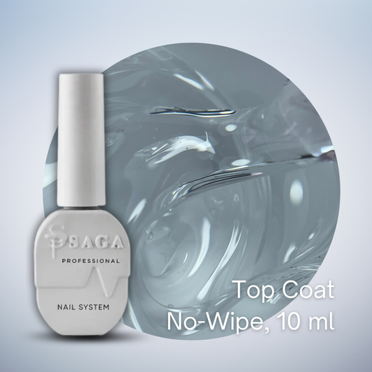 Saga Top Coat, No wipe 10 ml