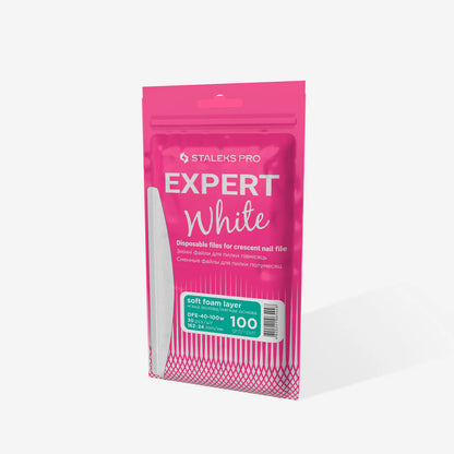 Staleks Expert 40 Disposable White Files 100-Grit