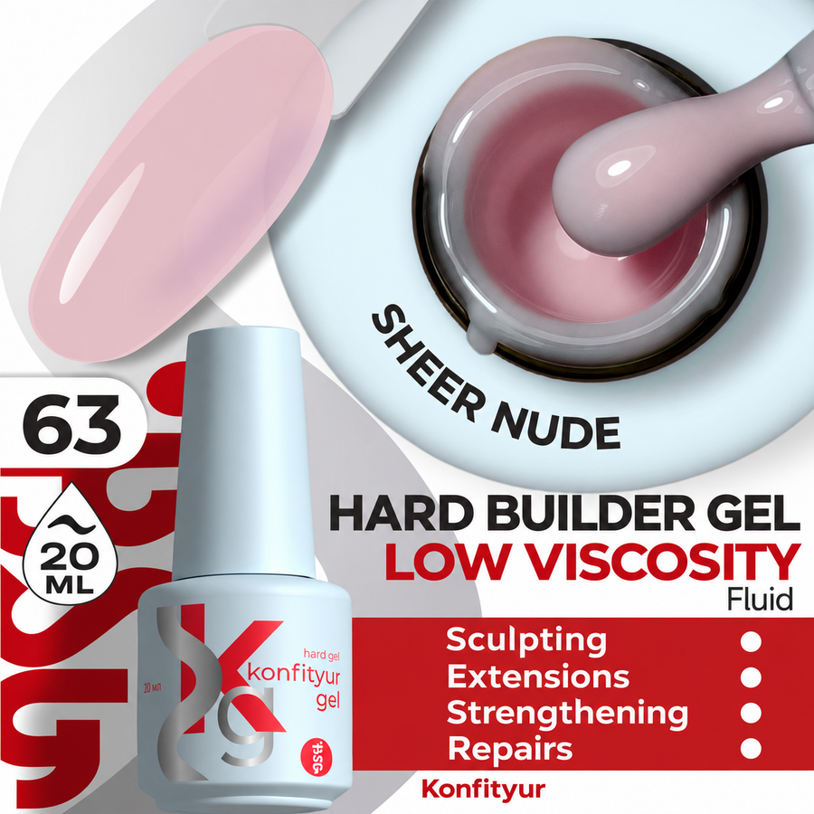 BSG KONFITYUR Hard Gel Low Viscosity 20 ml
