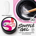 BSG Soufflé Hard Builder Gel 00 Transparent colorless, 13 g — square English product card