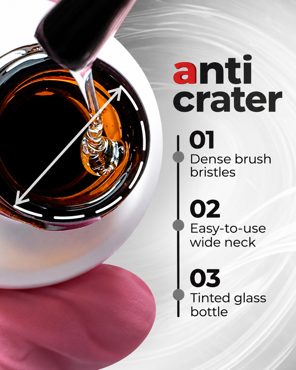 BSG Anticrater No-Wipe Top Coat 20 ml