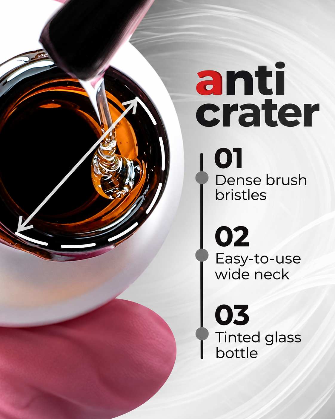 BSG Anticrater No-Wipe Top Coat 20 ml