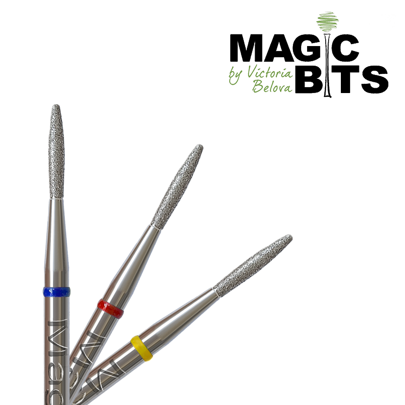 MAGIC BITS Dull Flame Nail Bit 1.6mm