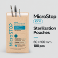 MicroStop Sterilization  ECO Pouches 60×100 mm (100 pcs)