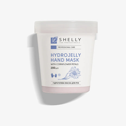 Shelly Hydrogel Hand Mask with Cornflower Petals, 200 g