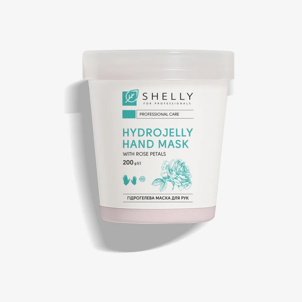 Shelly Hydrogel Hand Mask with Rose Petals, 200 g