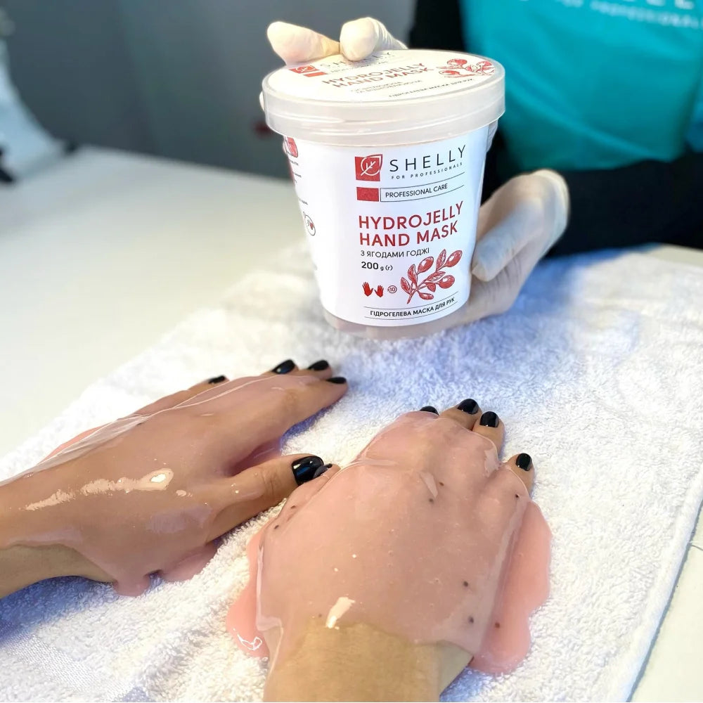 Shelly Hydrogel Hand Mask with Gogi Berries, 200 g