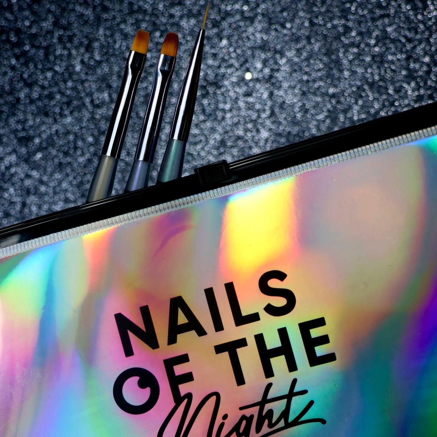 NAILSOFTHEDAY 3 Brushes + Free Branded Bag