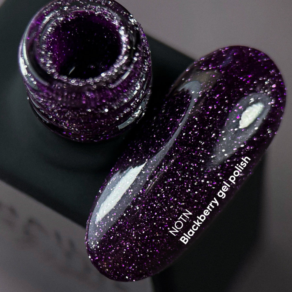NAILSOFTHEDAY Reflective gel polish, BLACKBERRY 10 ml