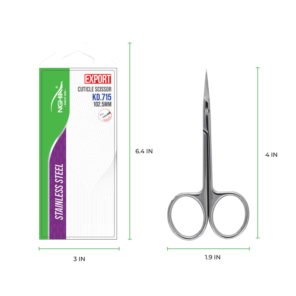 NGHIA KD-715 cuticle scissors — product view