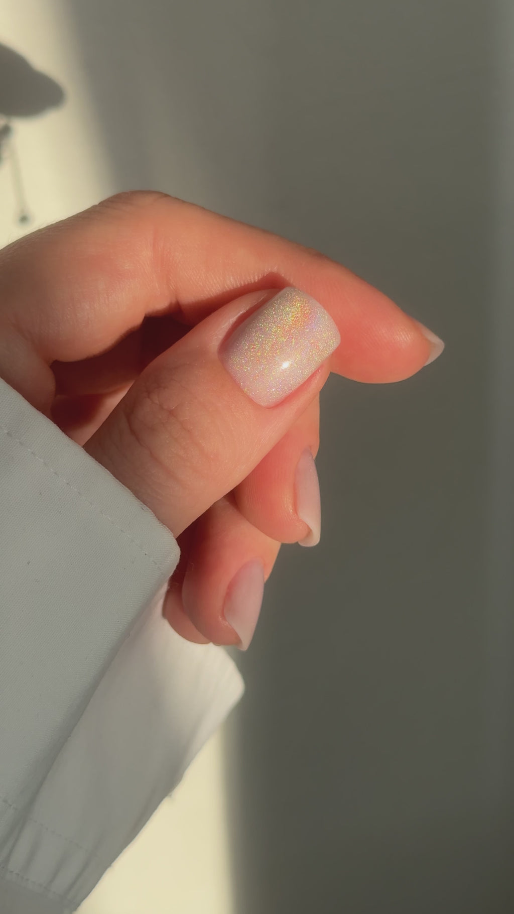 NAILSOFTHEDAY Cat Eye Holographic Top Coat , 10 ml