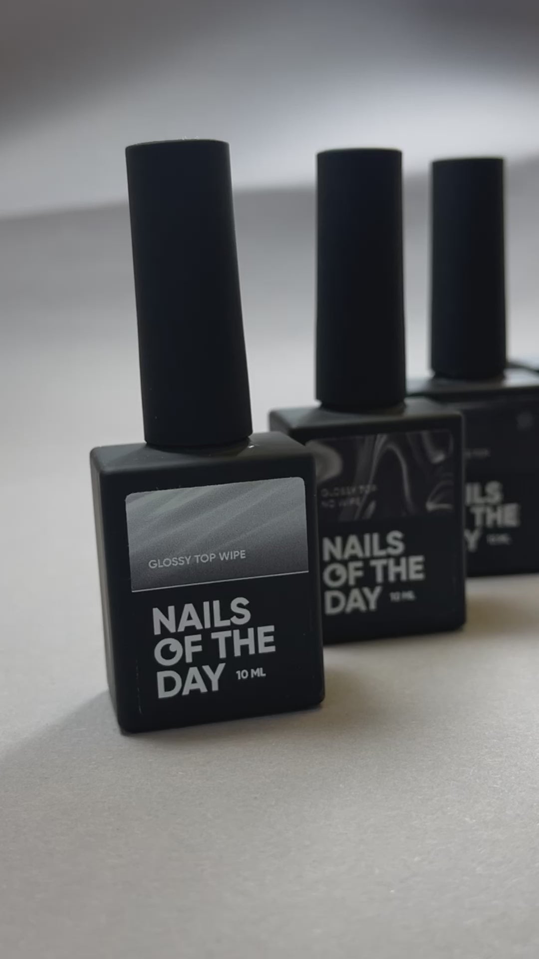 NAILSOFTHEDAY No Wipe Glossy Top Coat, with UV filters
