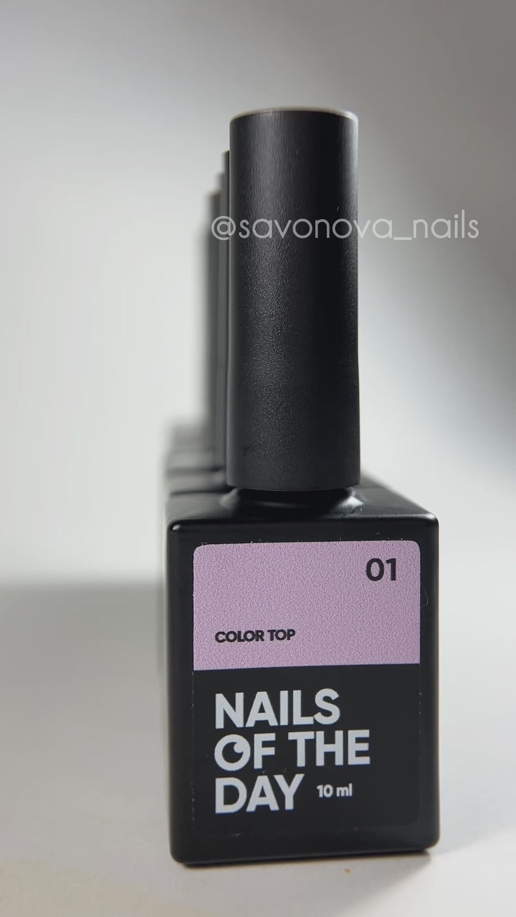 NAILSOFTHEDAY Color Top Coat , 10 ml
