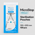 MicroStop PROzori Sterilization Pouches with stickers 100×200 mm (100 pcs)