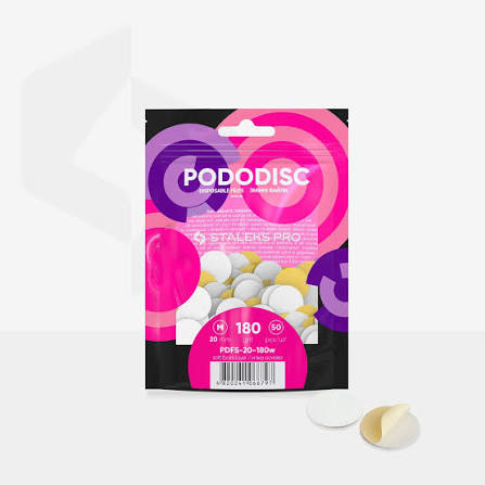 Staleks Disposable Soft Pads – 20 mm (50 pcs)