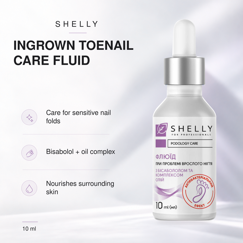 Shelly Ingrown Toenail Care Complex — Ingrown toenail fluid (10ml) — product features